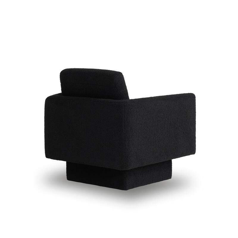 Luxurious Teddy Velvet Swivel Chair for Ultimate Comfort and Style
