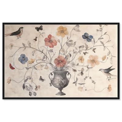 Antique Bouquet Canvas by Art Remedy