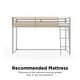preview thumbnail 12 of 20, Little Seeds Monarch Hill Haven Twin Size Metal Junior Loft Bed