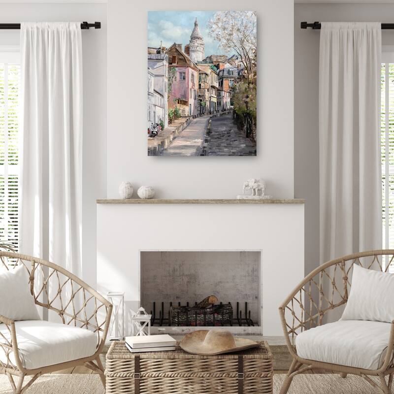 Cathedral View By Studio Arts Canvas Art Print