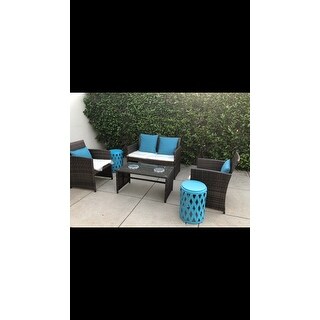 Selen Outdoor 12-inch Lattice Side Table by Christopher Knight Home