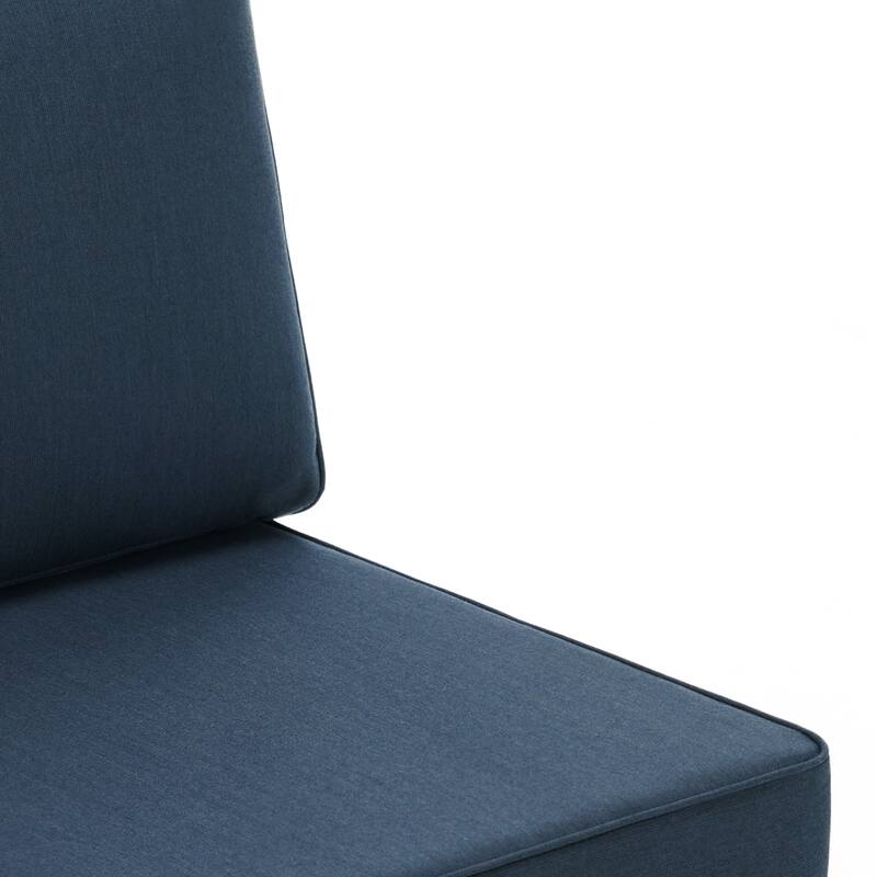 Outdoor 4.7" Thick Sunbrella Cushion Set with Back and Seat Cushions