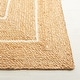 preview thumbnail 7 of 10, SAFAVIEH Handmade Natural Fiber Nelke Farmhouse Border Jute Rug