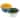 Plastic Kitchen Strainer Bowl Drainer Fruit Sieve Colander 2PCS - Green+Blue - 26x26x14CM