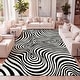 preview thumbnail 12 of 105, JONATHAN Y Nordby Abstract Groovy Striped Area Rug