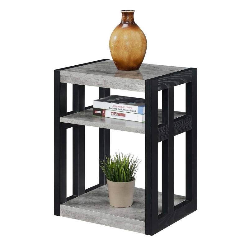 Convenience Concepts Monterey End Table with Shelves