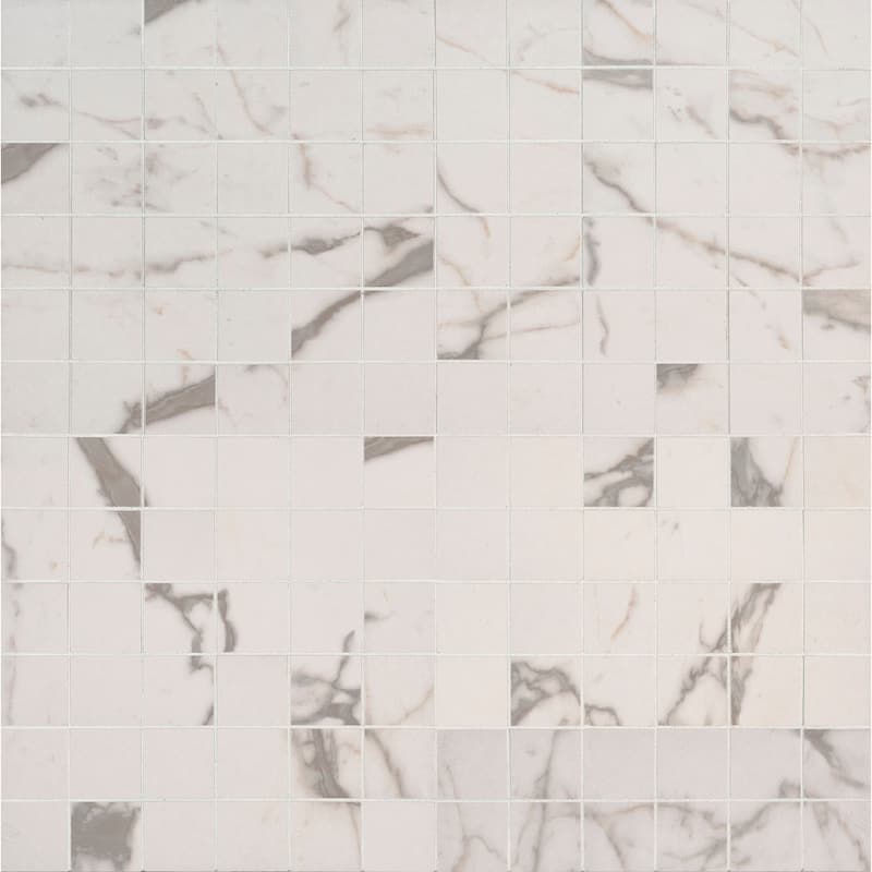 Ackland AKN-C-LE2X2SQM-CA Legacy - 12" x 12" Ceramic Square Mosaic - Arclina