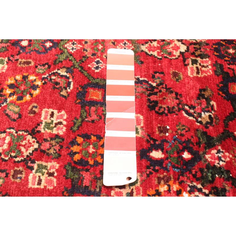 ECARPETGALLERY Hand-knotted Andelz Red Wool Rug - 2'10 x 15'9