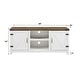preview thumbnail 36 of 98, Middlebrook Firebranch 58-inch Barn Door TV Stand