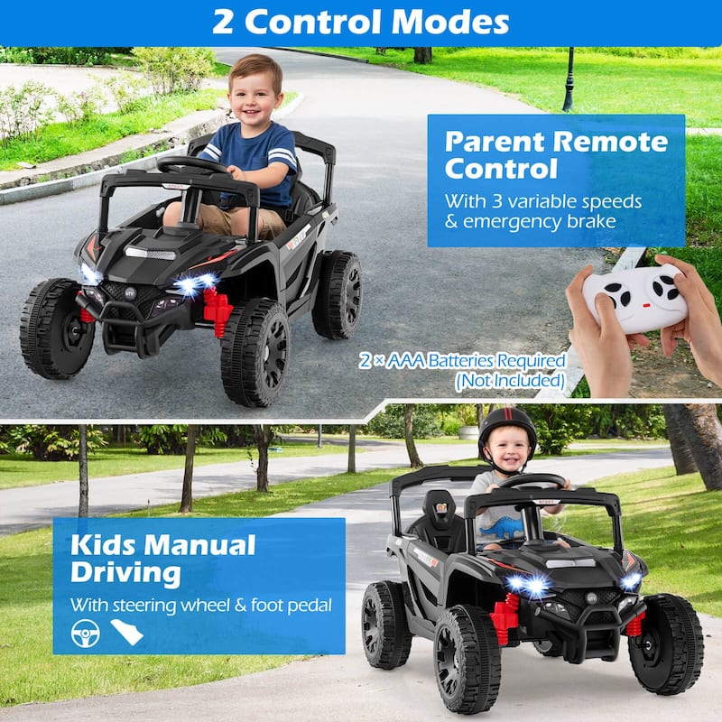 Honeyjoy 12V Kids Ride On Car Battery Powered Electric Remote Control - See Details
