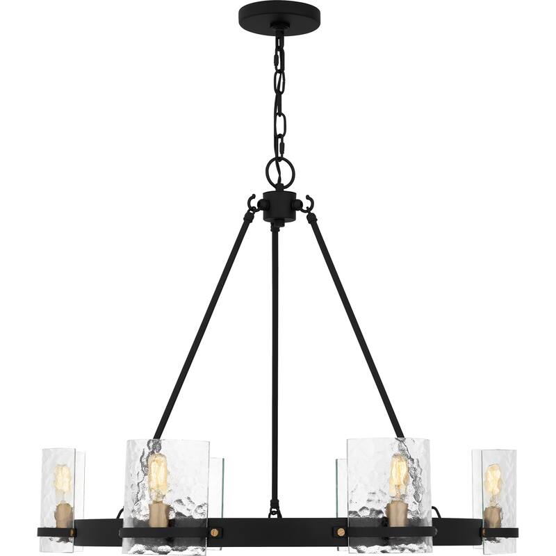 Gloucester 6-Light Matte Black Chandelier