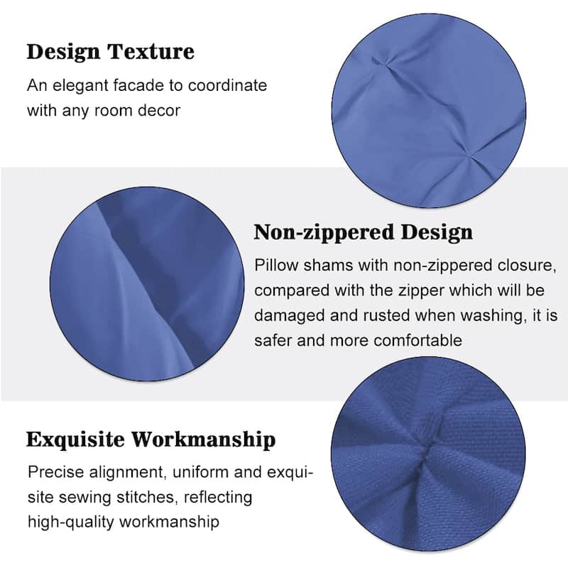 Shatex Kids 2 Piece Solid Color Comforter Set