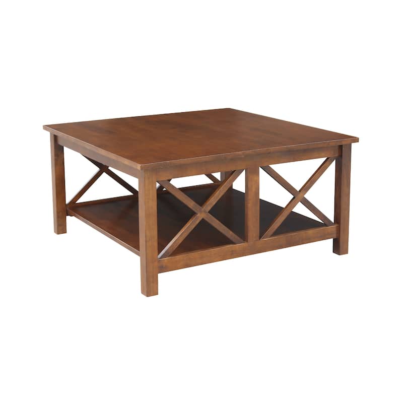 International Concepts Hampton Solid Wood Square Coffee Table - 36" x 36"