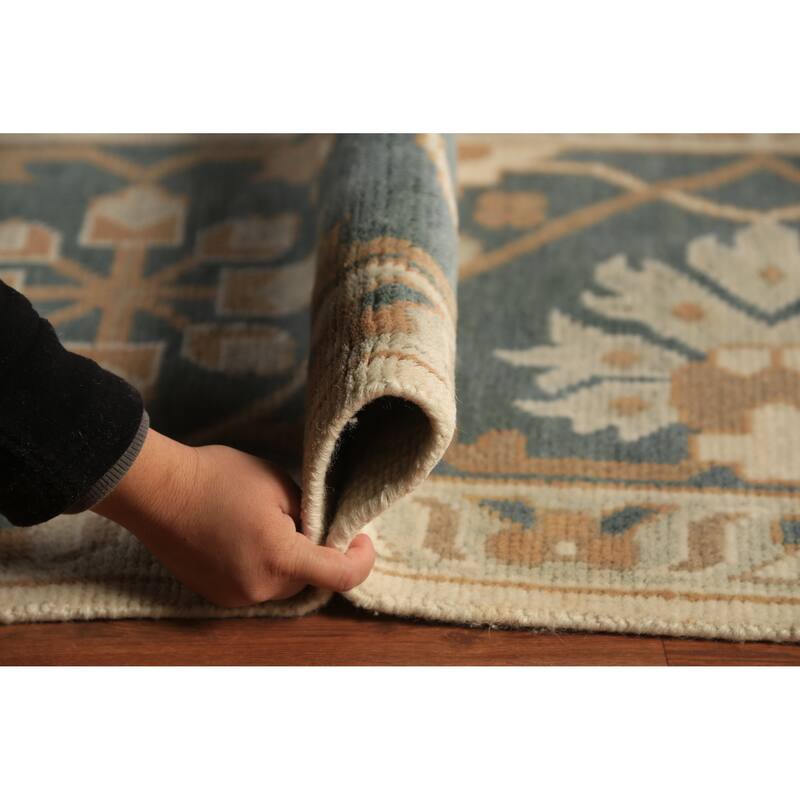 Oushak Oriental Large Area Rug Handmade Wool Carpet - 12'0" x 15'0"