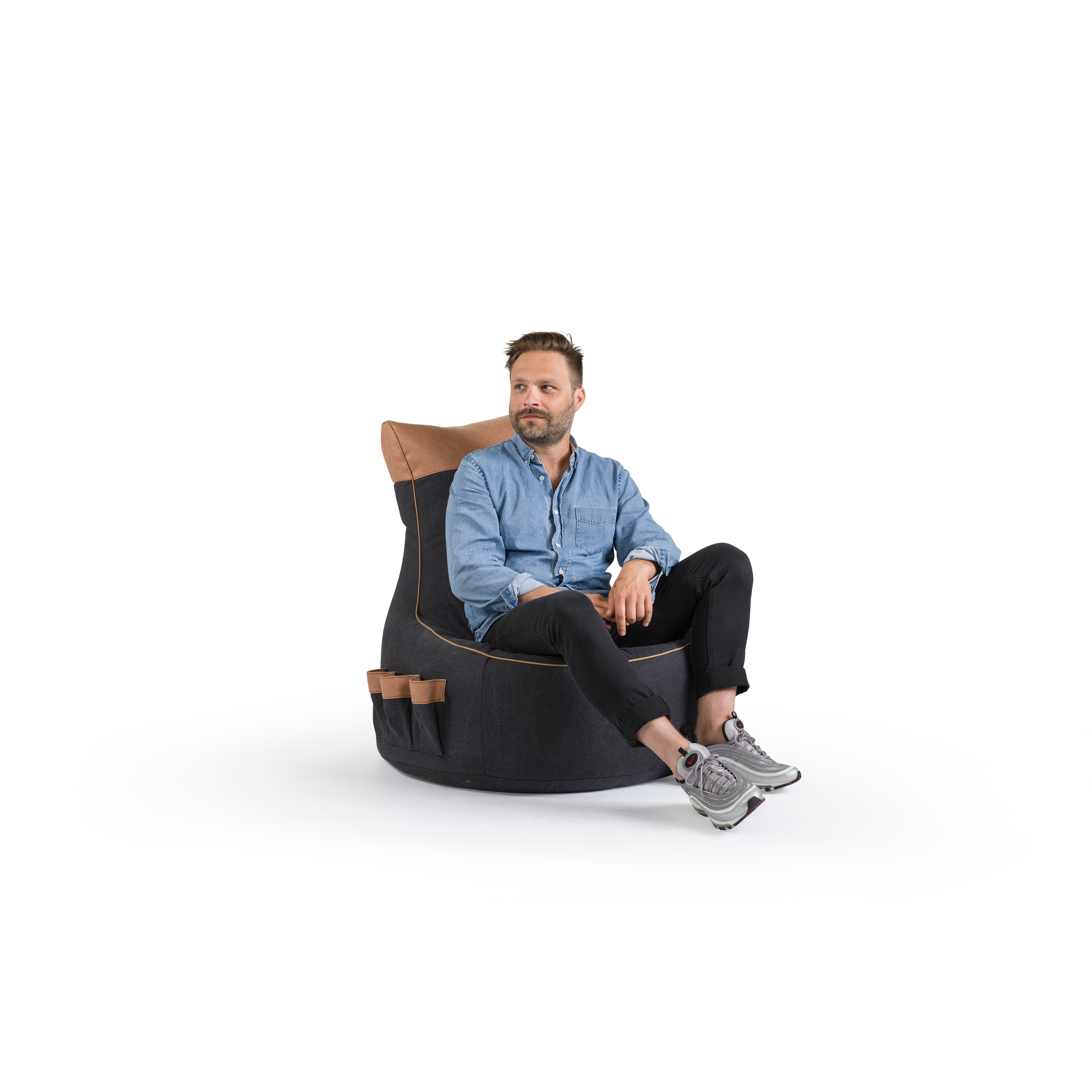 Swing Cory Charcoal Indoor Bean Bag Bed Bath Beyond 32454974