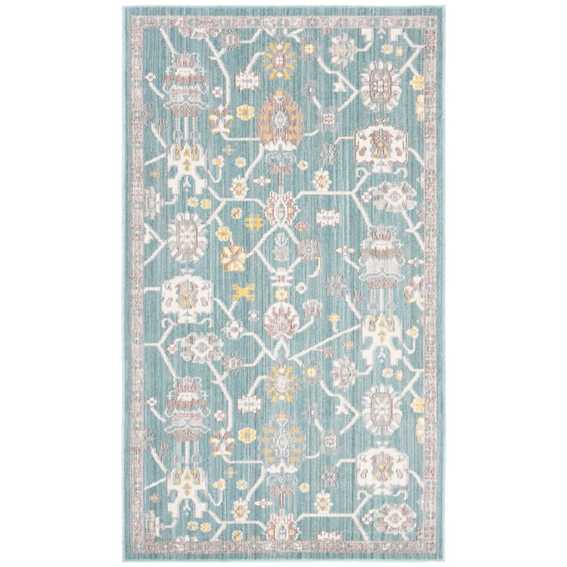 SAFAVIEH Valencia Raushan Distressed Vintage Boho Oriental Polyester Rug