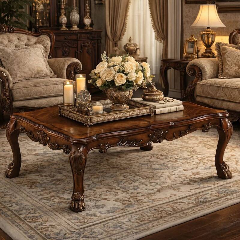 Dresden Coffee Table, Cherry Oak