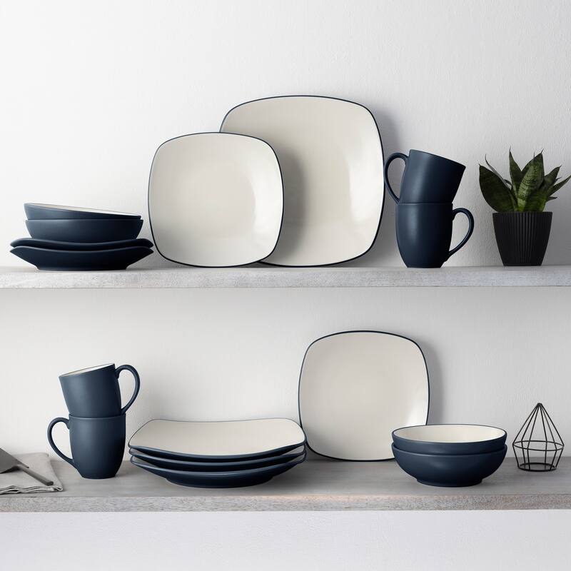 Noritake Colorwave 16-Piece Square Set, Service For 4
