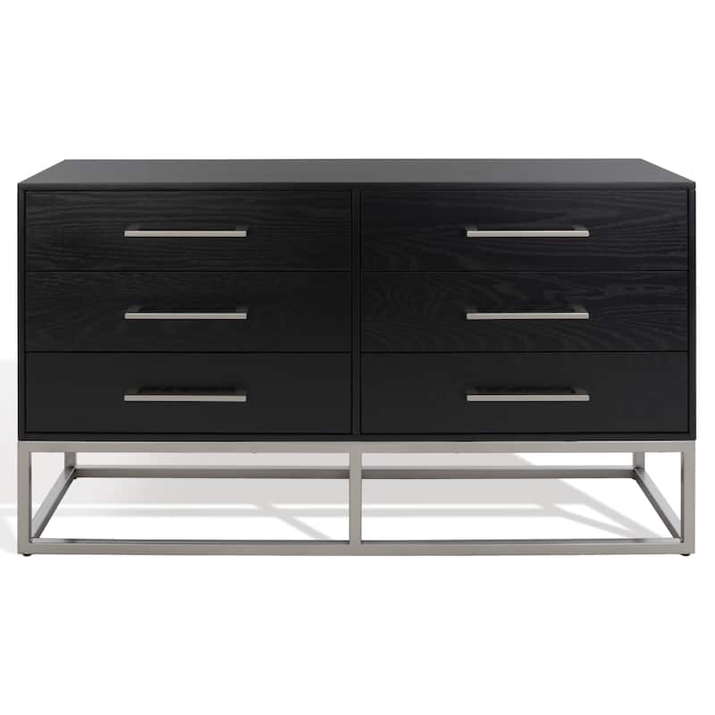 SAFAVIEH Couture Selima Dresser - Black/Silver