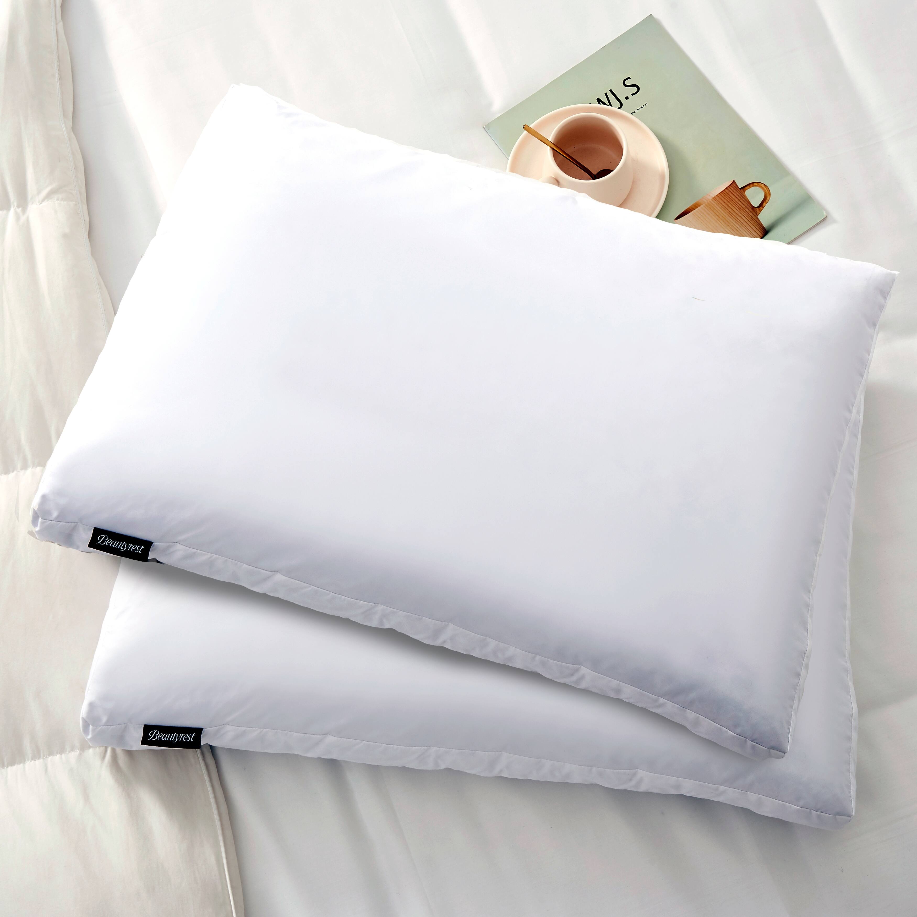 Beautyrest Microfiber Feather & Down Gusseted Pillows (Set of 2