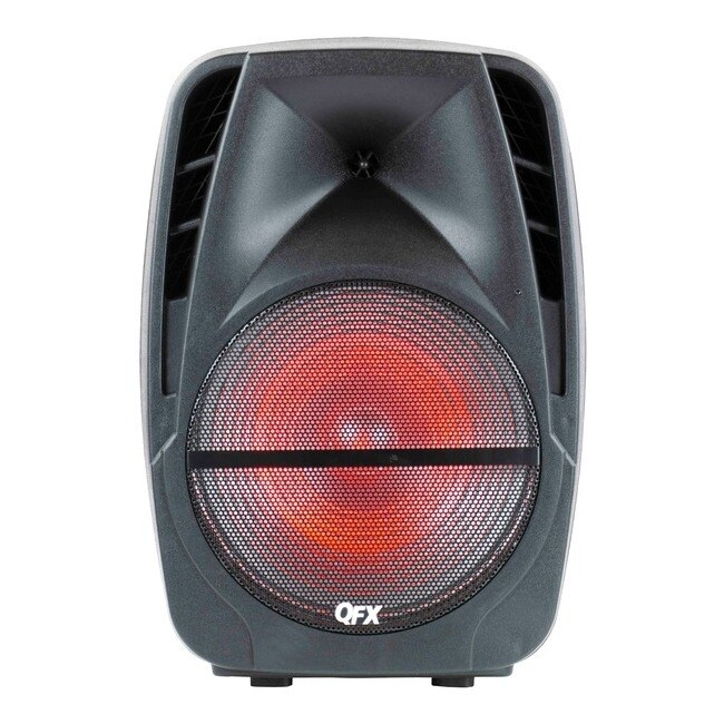 qfx speaker with disco light