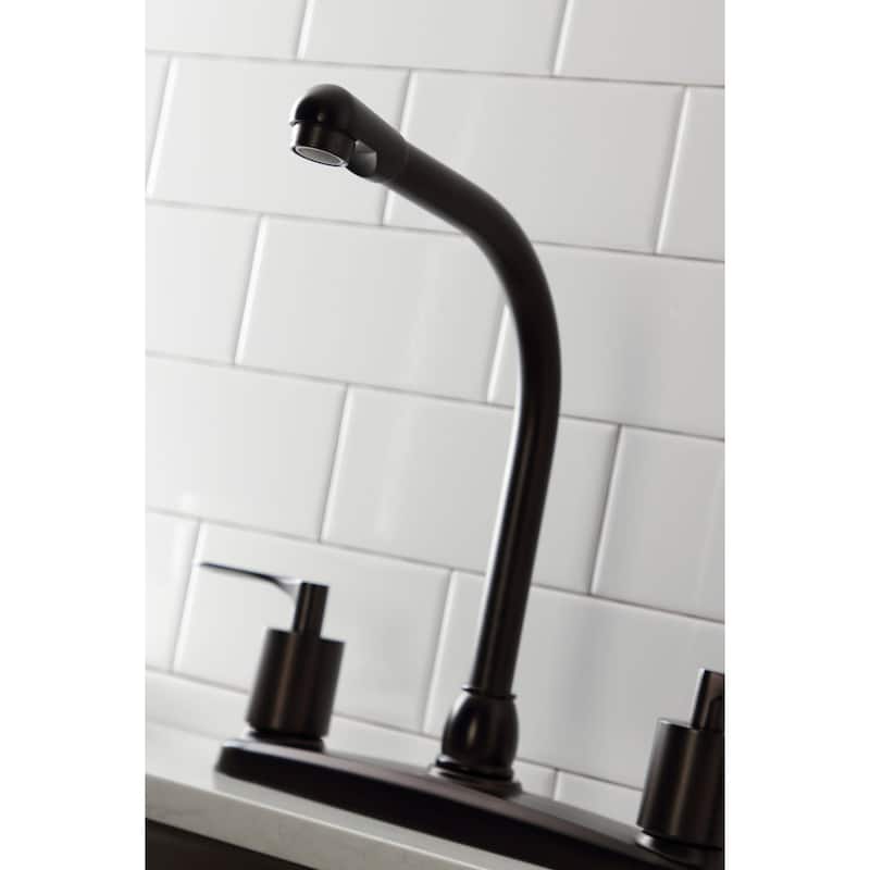 Kingston Brass Serena 1.8 GPM Standard Kitchen Faucet - Includes Side