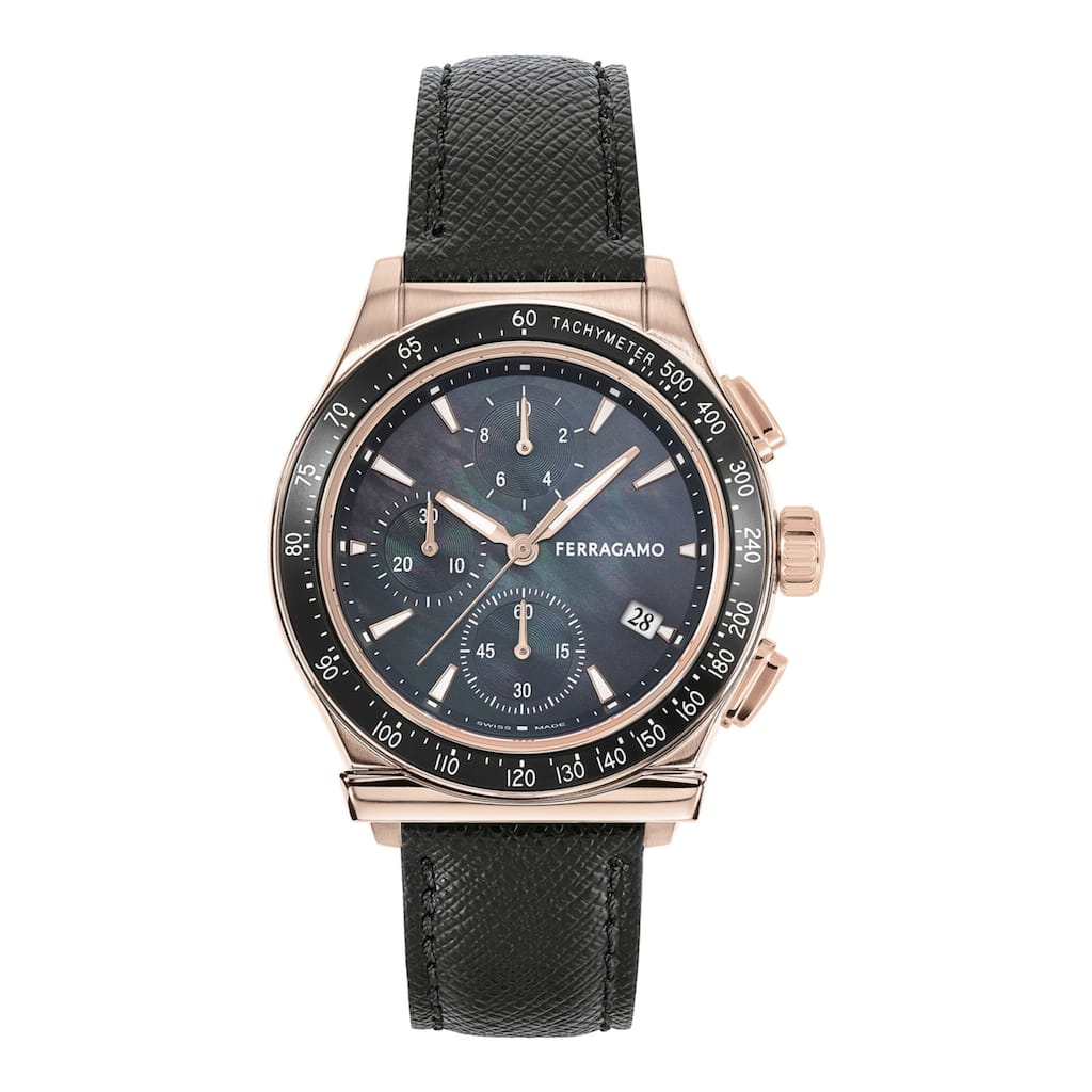 Ferragamo 1927 Chrono Leather Watch