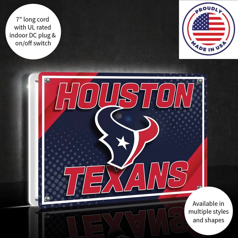 Houston Texans LED Lighted Sign