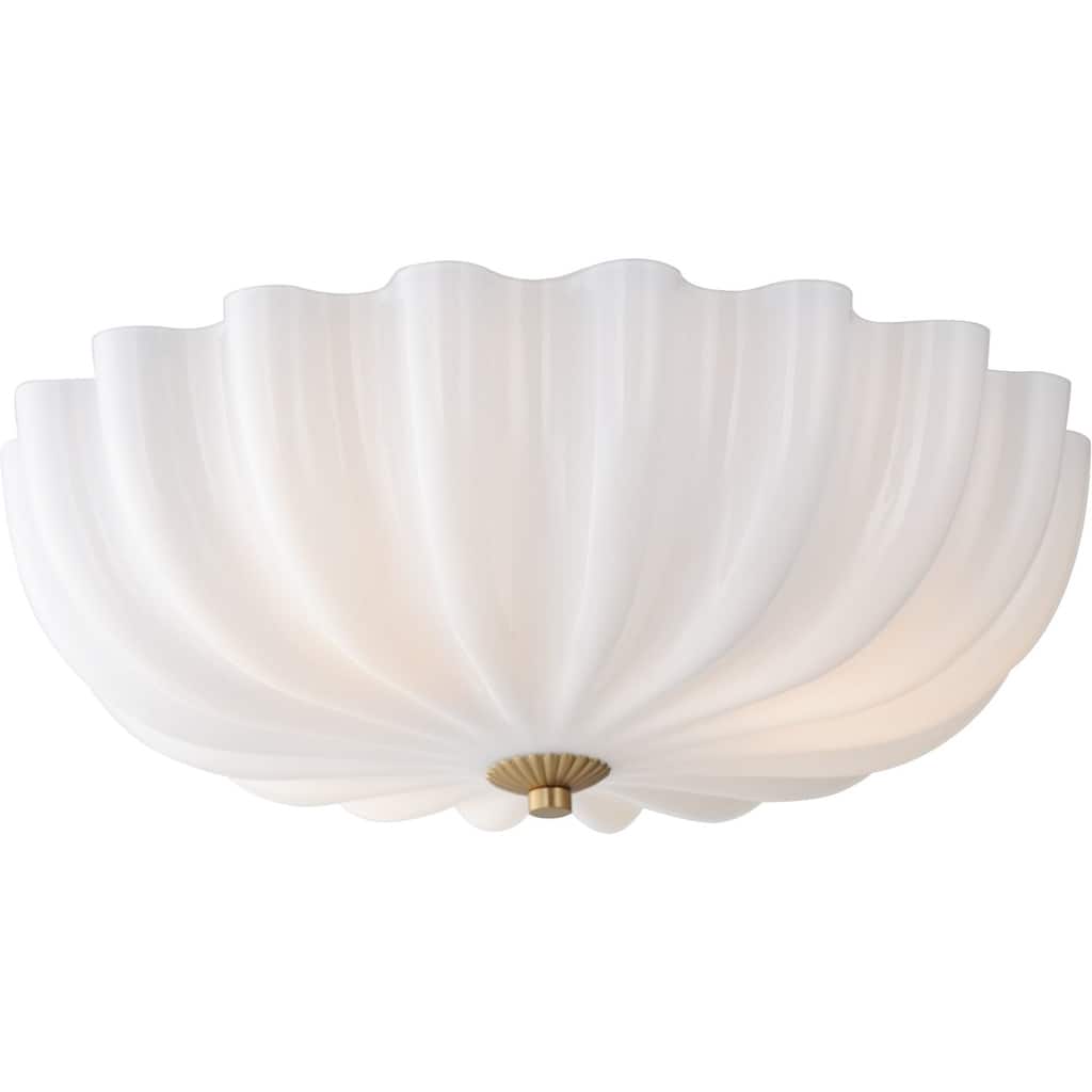 Maxim 22650 Bundt 3 Light 16" Wide Flush Mount Bowl Ceiling Fixture /