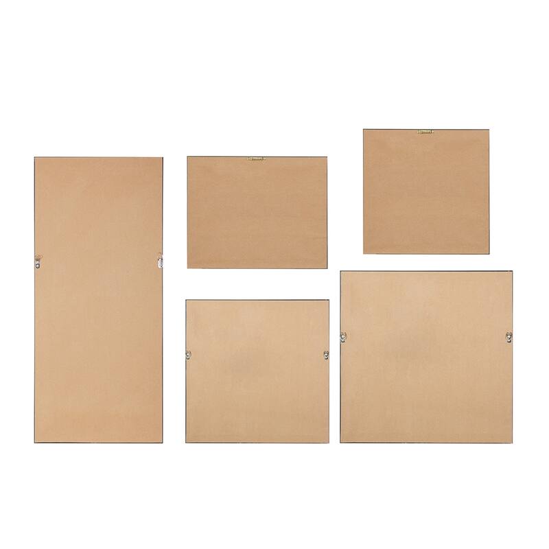 Gracie Mills Louise Tranquil Sorbet Sky Gel Coat Canvas - 19 x 19 - Natural