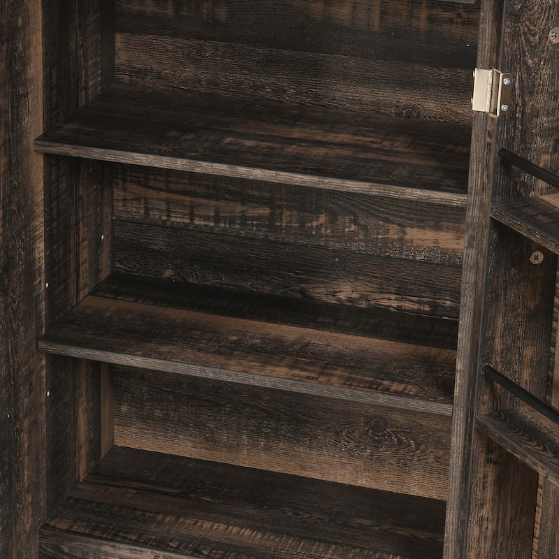 Farmhouse Kitchen Pantry Storage Cabinet