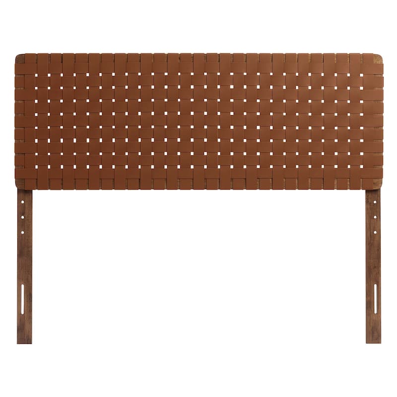 Sparta Twin/Full/Queen/King Vegan Leather Weave Headboard