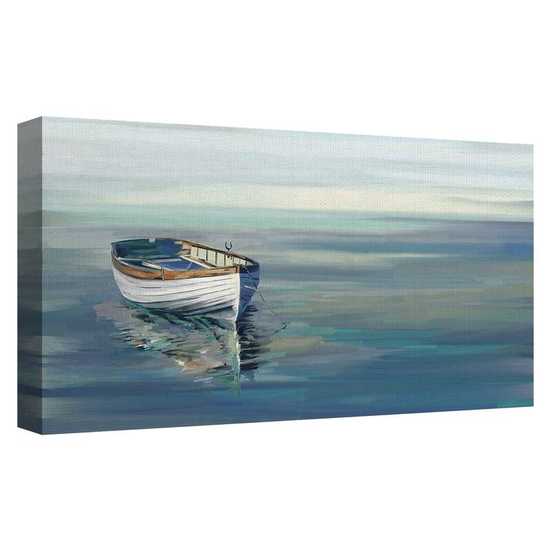 In The Moment Blue by Studio Arts Canvas Art Print