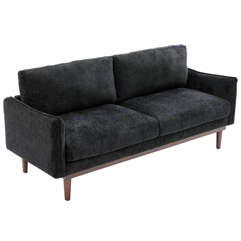 Modern Style Loveseat Sofa 75.75" Sofa Couch 2-seater Sofa with Spacious Seating Area for Living Room