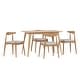preview thumbnail 19 of 50, Francie Mid-century 5-piece Dining Set by Christopher Knight Home