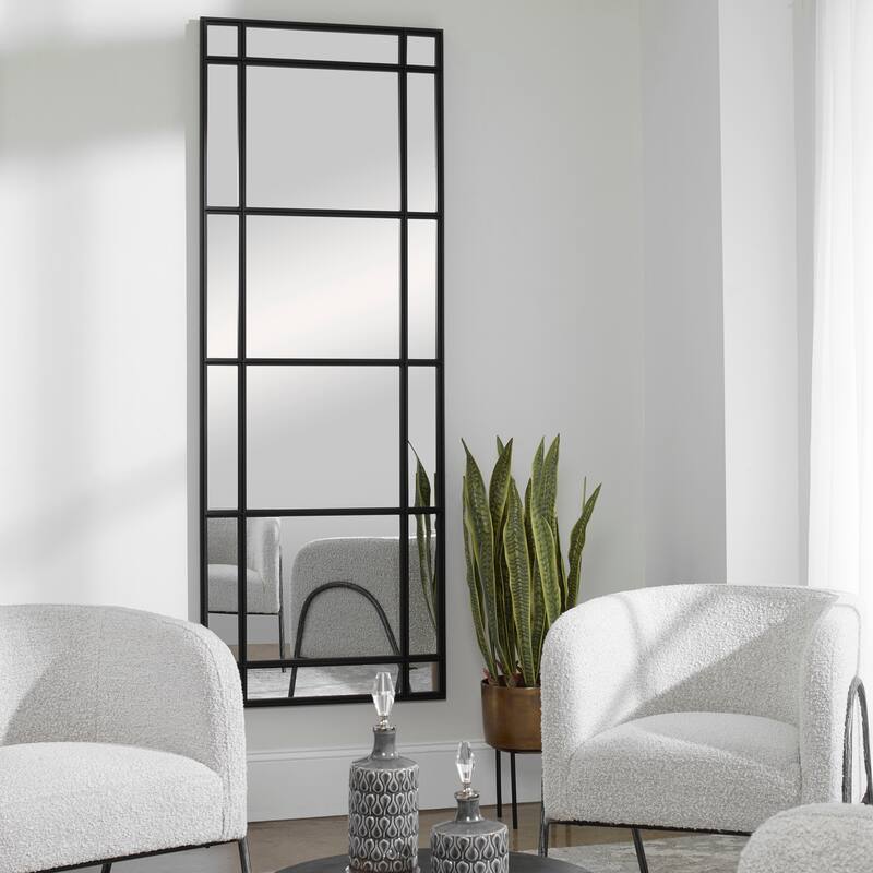 Uttermost Atticus Large Rectangular Mirror - 79 x 29 x 2