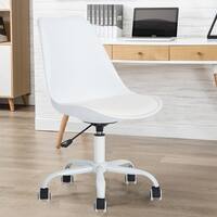 Porch & Den Stringer Molded/ Padded Seat Mid-century Modern Task Chair