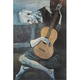 Old Guitarist by Pablo Picasso 36x24 Museum Art Print Poster