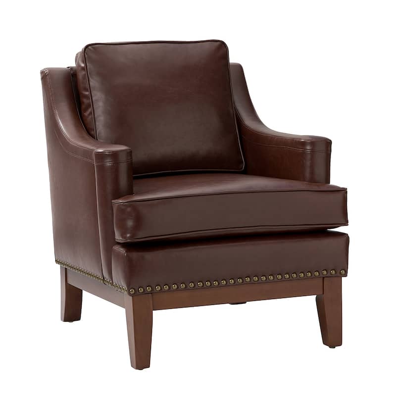 Etienne Comfy Living Room Armchair with Apron Design by HULALA HOME