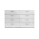 Porch & Den Angus Space-saving 8-Drawer Double Dresser