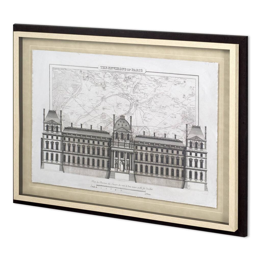 Environs Of Paris 1 Framed Art Print