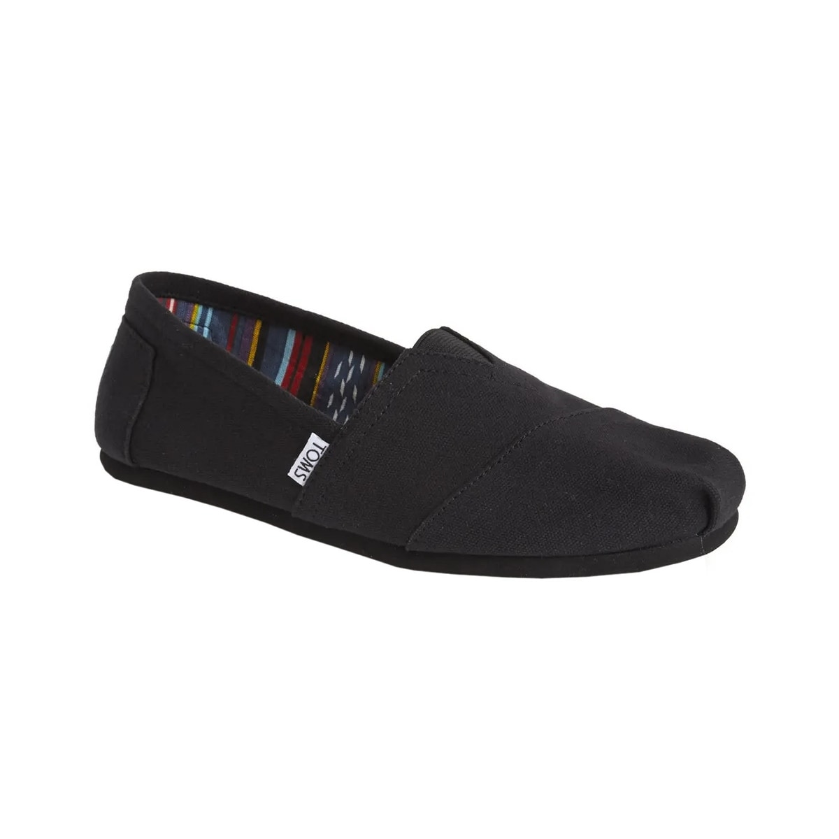 Toms mens canvas slip on shoes Clearance