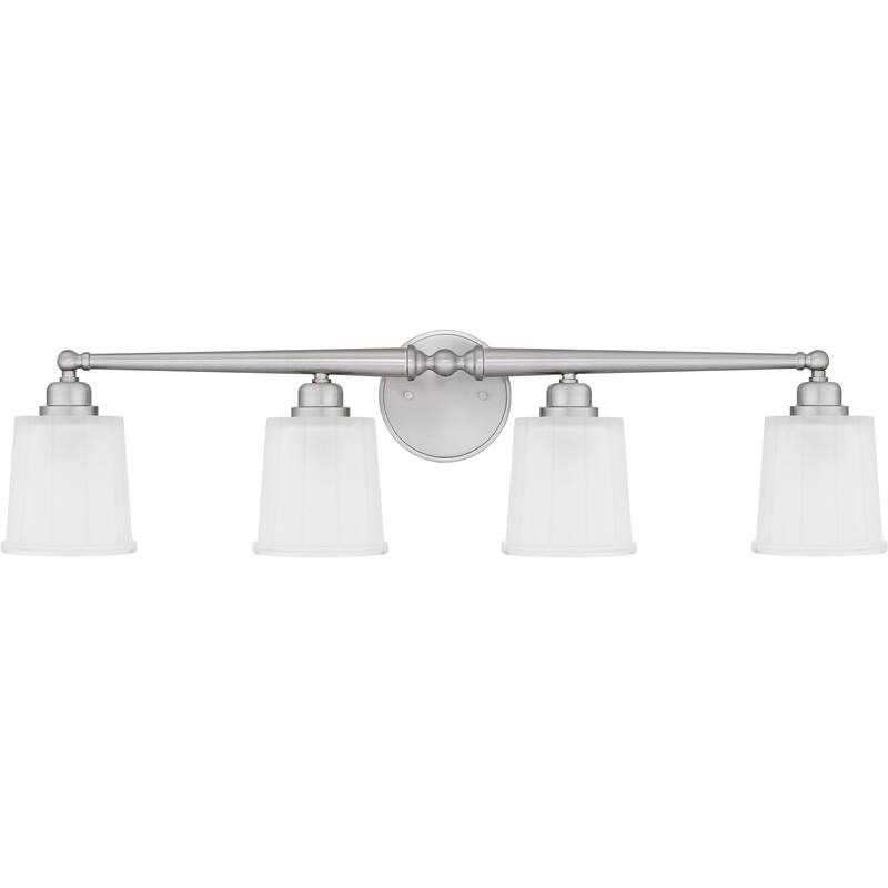 Cecilia 4-Light Brushed Nickel Bath Light