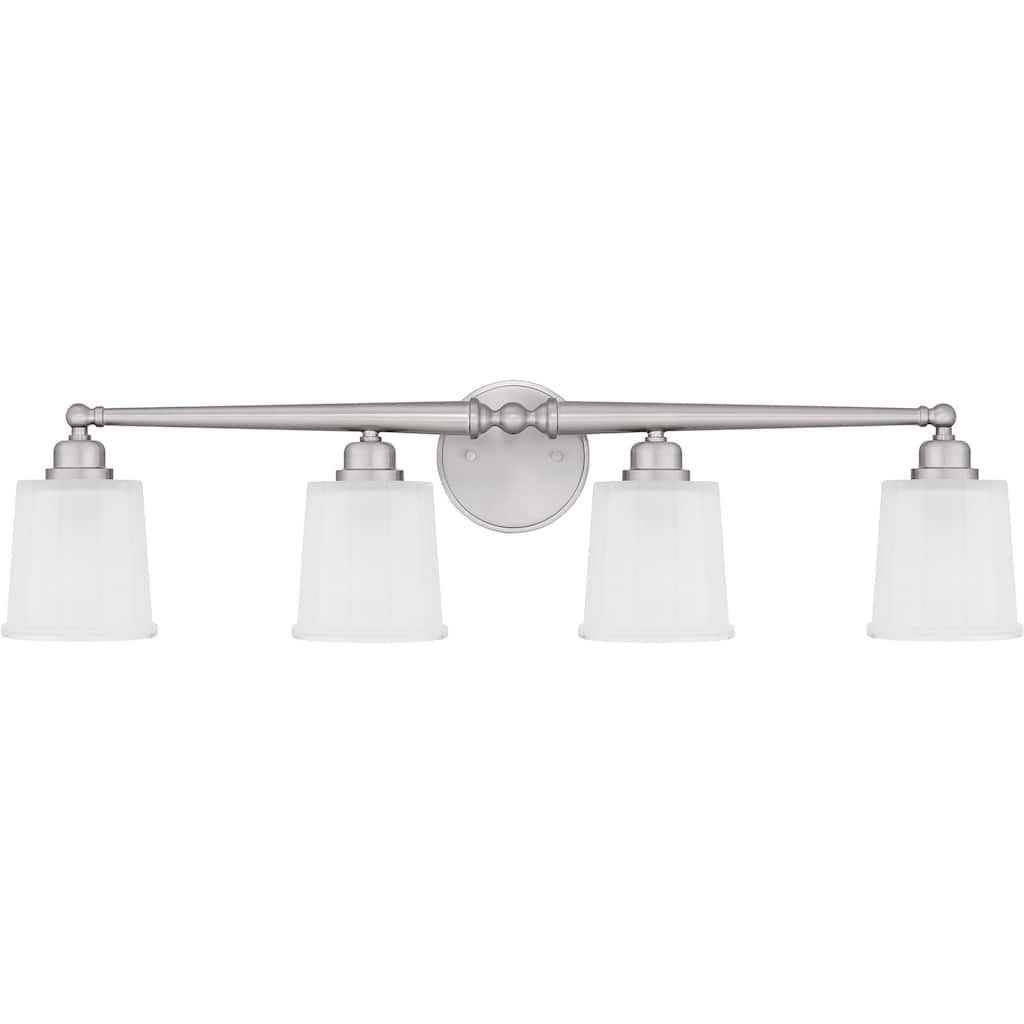 Cecilia 4-Light Brushed Nickel Bath Light