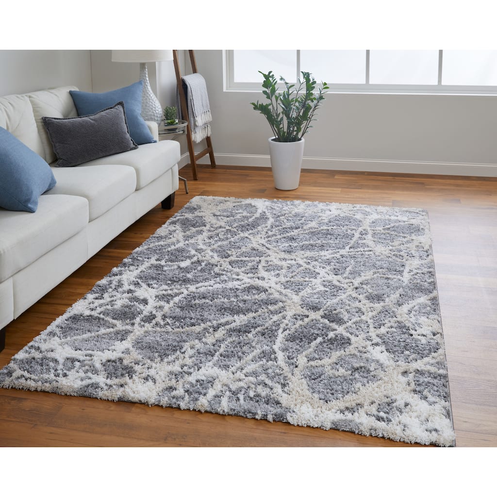 Grand Bazaar Caide Machine Made Abstract Transitional Area Rug