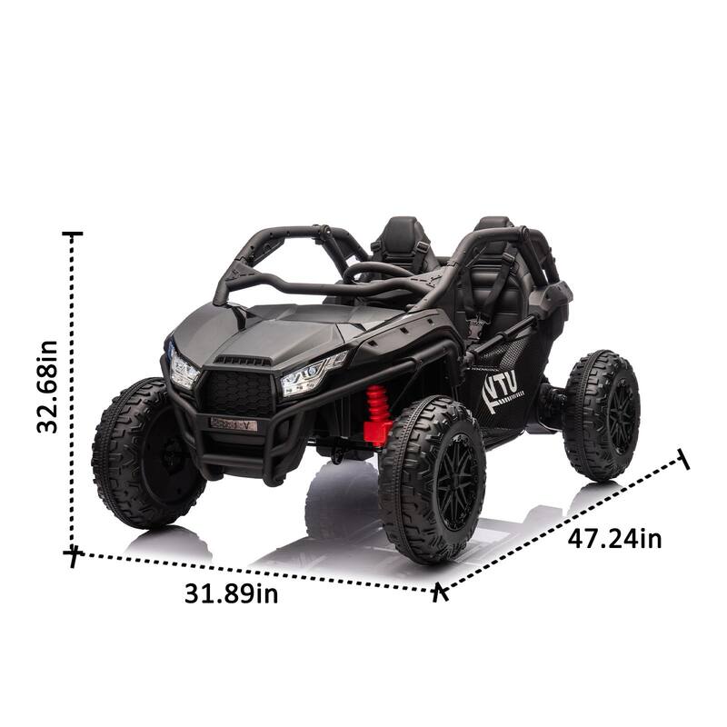 Remote Control Kids Ride on Car 2-Seater Electric Car Electric Vehicle