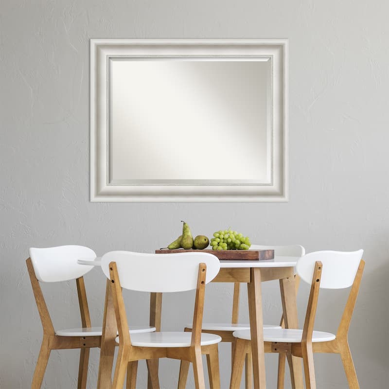 Beveled Wall Mirror - Parlor Black Frame