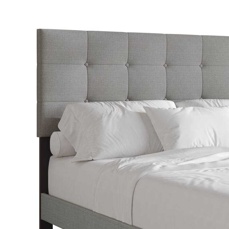 CraftPorch Contemporary Tufted Bed