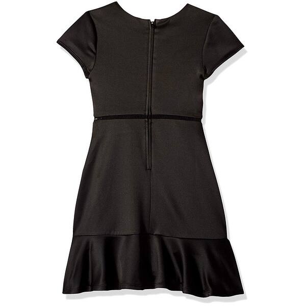 Shop Amy Byer Girls Big Cap Sleeve Dress With Ruffle Front