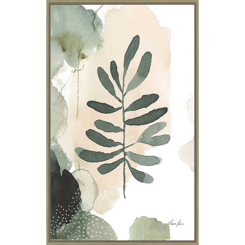 "Sage Bliss III" Print on Floating Canvas